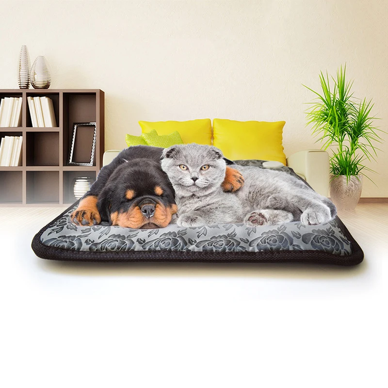 

Winter Pet Fast Heating Warm Pads PVC Adjustable Temperature Controller Mats Pet Heating Blanket Dropshipping
