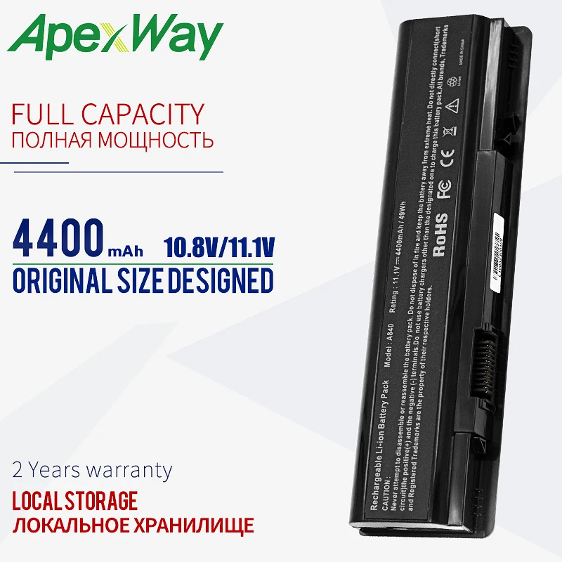 ApexWay Аккумулятор для ноутбука FUJITSU LifeBook PH50/E PH521 AH/D AH42/C AH42/D FMVNBP186 CP477891-01 CP477891-03 |