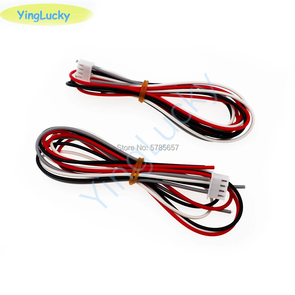 Arcade Cabinet Link Wire, Coin Pusher Controller, Arcade Game Machine, Cable Accessories, 12V, C3 Plug, 4P, 10Pcs dvi m1 da 30 5 pin to vga dual link usb projector cable 1 7m