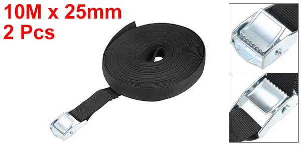10M 2pcs Uxcell 9 м 10 м 11 м 12 м Пряжка галстук-вниз ремень грузовые ремни для подставки-держатели для портативных устройств буксировочный трос прочный храповый ремень для багажа Сумка - Цвет: 10M 2pcs