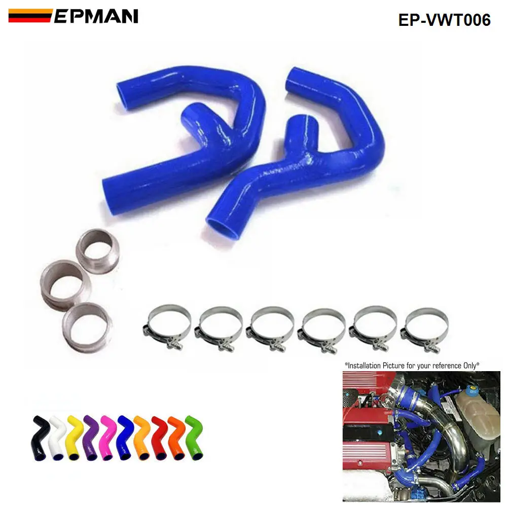 Turbo Intercooler Silicon Hose Kit For Vw Golf Mk5 Gti / For Jetta Gli