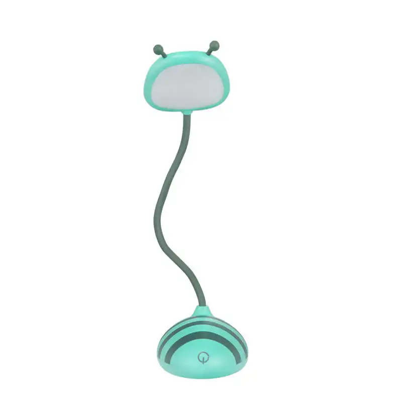 

Led Desk Lamp Bee Design Press Control Dimming Light Flexible Usb Rechargeable Desk Light Eye-Care Children Studying Lamp