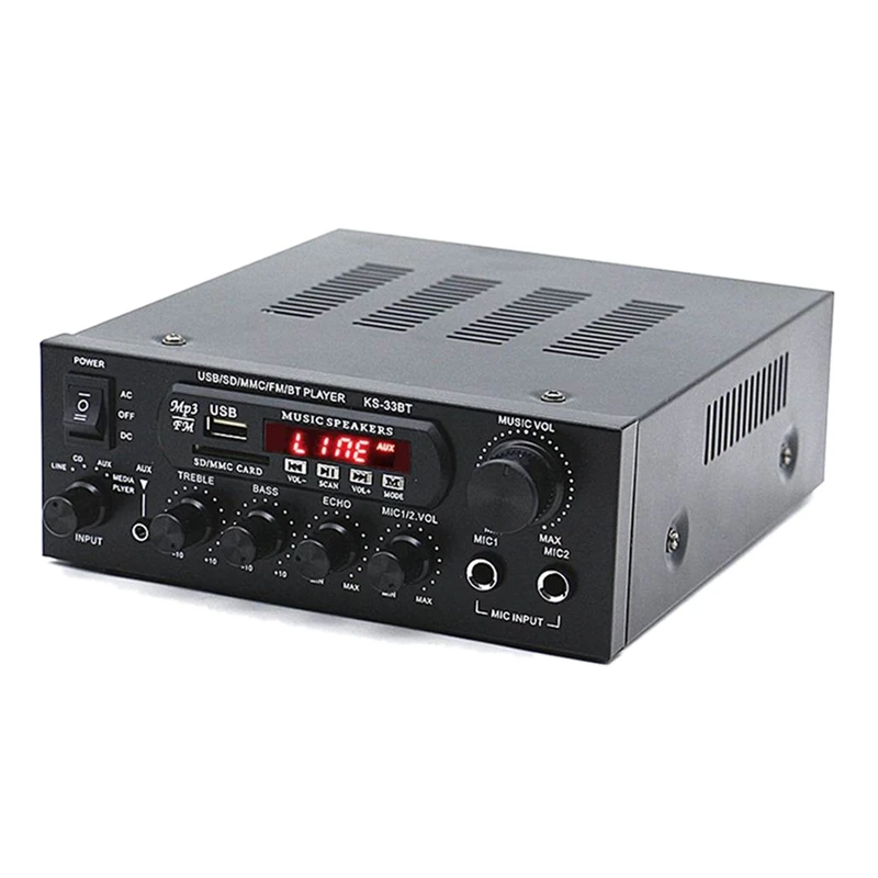 1000W 800W 220V Bluetooth Audio Power Amplifier Home Theater Amplifiers Amplificador With Remote Control EU Plug | Электроника