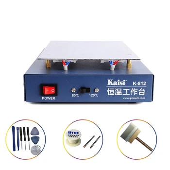

7 "LCD Screen Separator Heating Platform Kaisi k-812 Mobile Phone LCD Separator repair Screen Open Splitting Welding Station