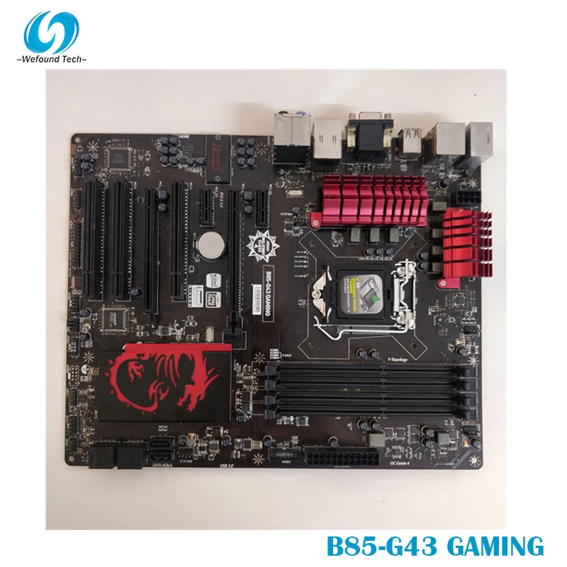 B85 G43 GAMING For MSI Desktop Motherboard Intel B85 DDR3 LGA 1150 Core