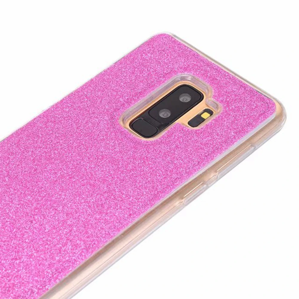 Чехол для samsung Galaxy S9 S9 Plus S8 S8 Plus S7 S7 edge роскошный блестящий чехол с блестками чехол с алмазной сумкой для телефона