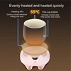 Electric Cup Heater with Phone Holder Coffee Mug Cup Mat Warmer Pad for Home Office Milk Tea Heating Coaster Gift for Friends 5