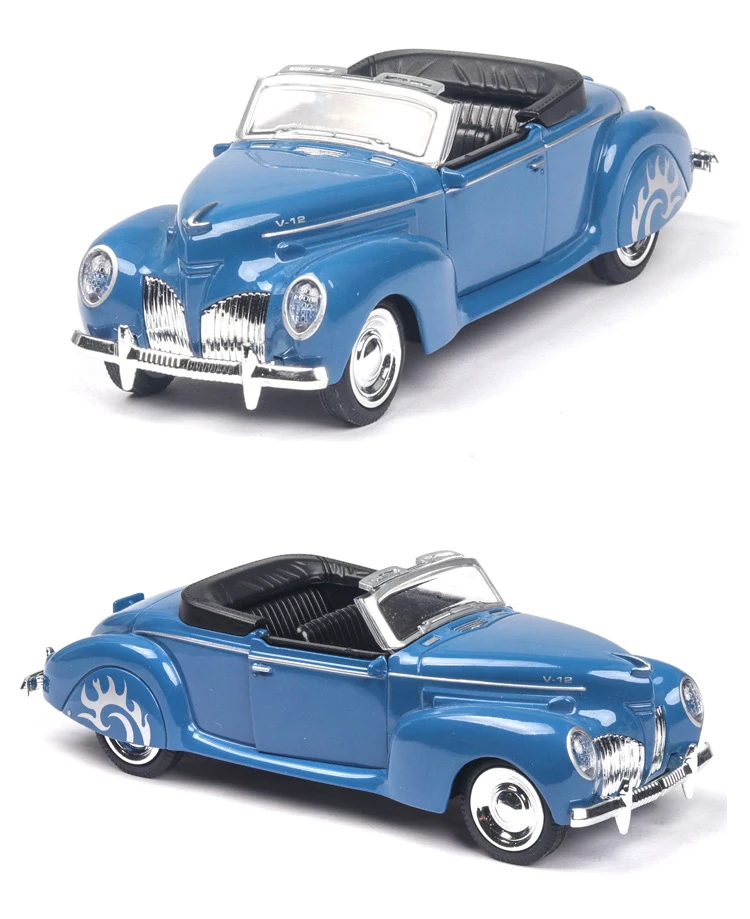 YMH SKU13056 Lincoln классический автомобиль-трансформер со звуком и светильник, игрушечный автомобиль из 1:32 сплава для детей