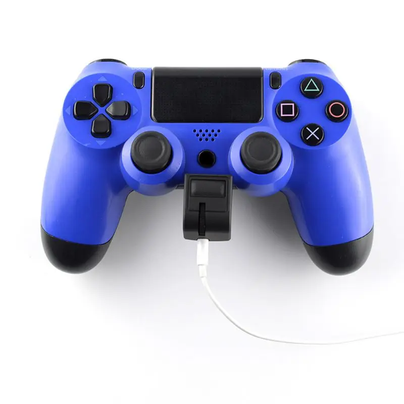 3,5 мм аудио разъем гарнитура адаптер для PS4 видео игры геймпад ручка Контроллер wi Q84A