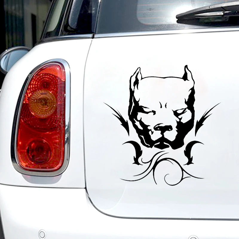 Pegatina De Vinilo De Bull Terrier — 10x7 Cm, Color Amarillo. ¡Decora Ventanas, Paredes O Coches Con La Silueta De Tu Perro Favorito!