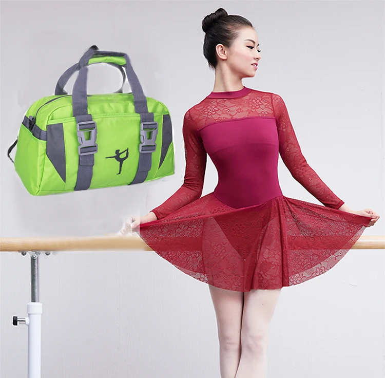 Детская Балетная спортивная сумка, Женская балетная гимнастическая спортивная сумка для занятий йогой, танцами, сумки для девочек, сумка через плечо, сумка для взрослых, Большая вместительная сумка