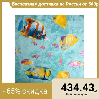 

Curtain for the bathroom 180 × 180 cm "Sea Reef", EVA