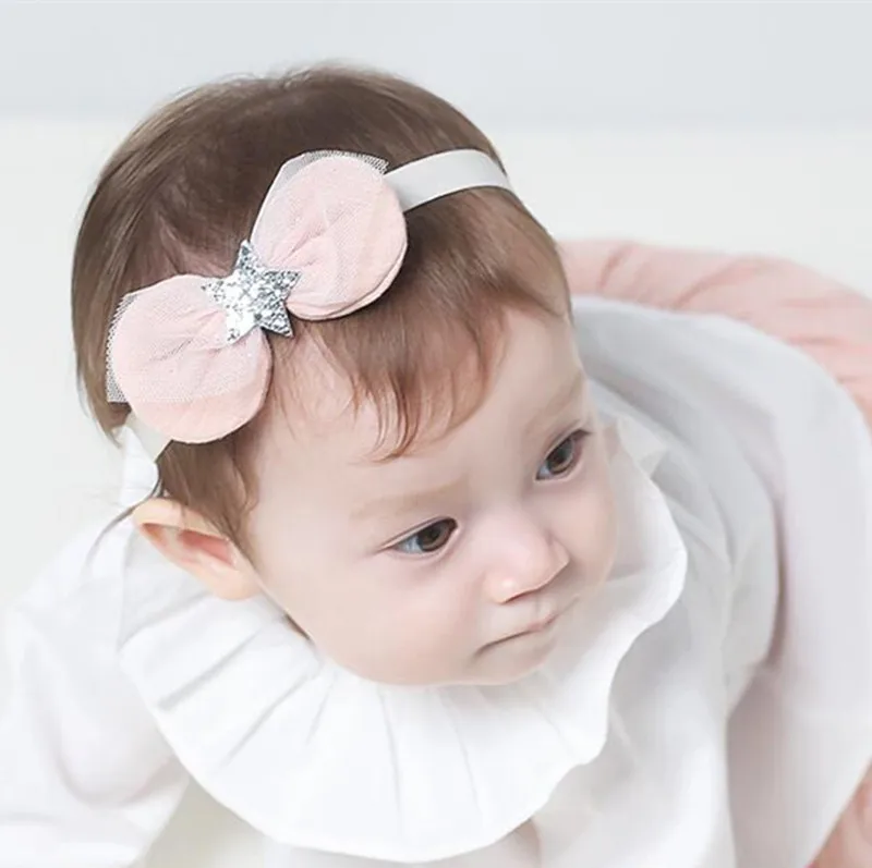 Детская повязка на голову, детский головной убор, аксессуары для волос для девочек, детская резинка для волос, для новорожденных, Южная Корея, милый цветочный головной венок принцессы