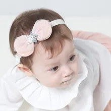 Детская повязка на голову, детский головной убор, аксессуары для волос для девочек, детская резинка для волос, для новорожденных, Южная Корея, милый цветочный головной венок принцессы