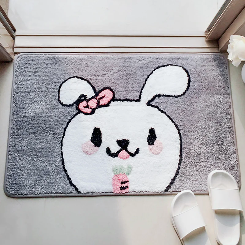 Нескользящий коврик для ванной комнаты, дверной коврик для спальни, дверной коврик для ванной комнаты, бытовой коврик, Впитывающий Коврик для туалета