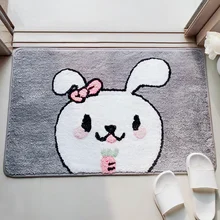 Нескользящий коврик для ванной комнаты, дверной коврик для спальни, дверной коврик для ванной комнаты, бытовой коврик, Впитывающий Коврик для туалета