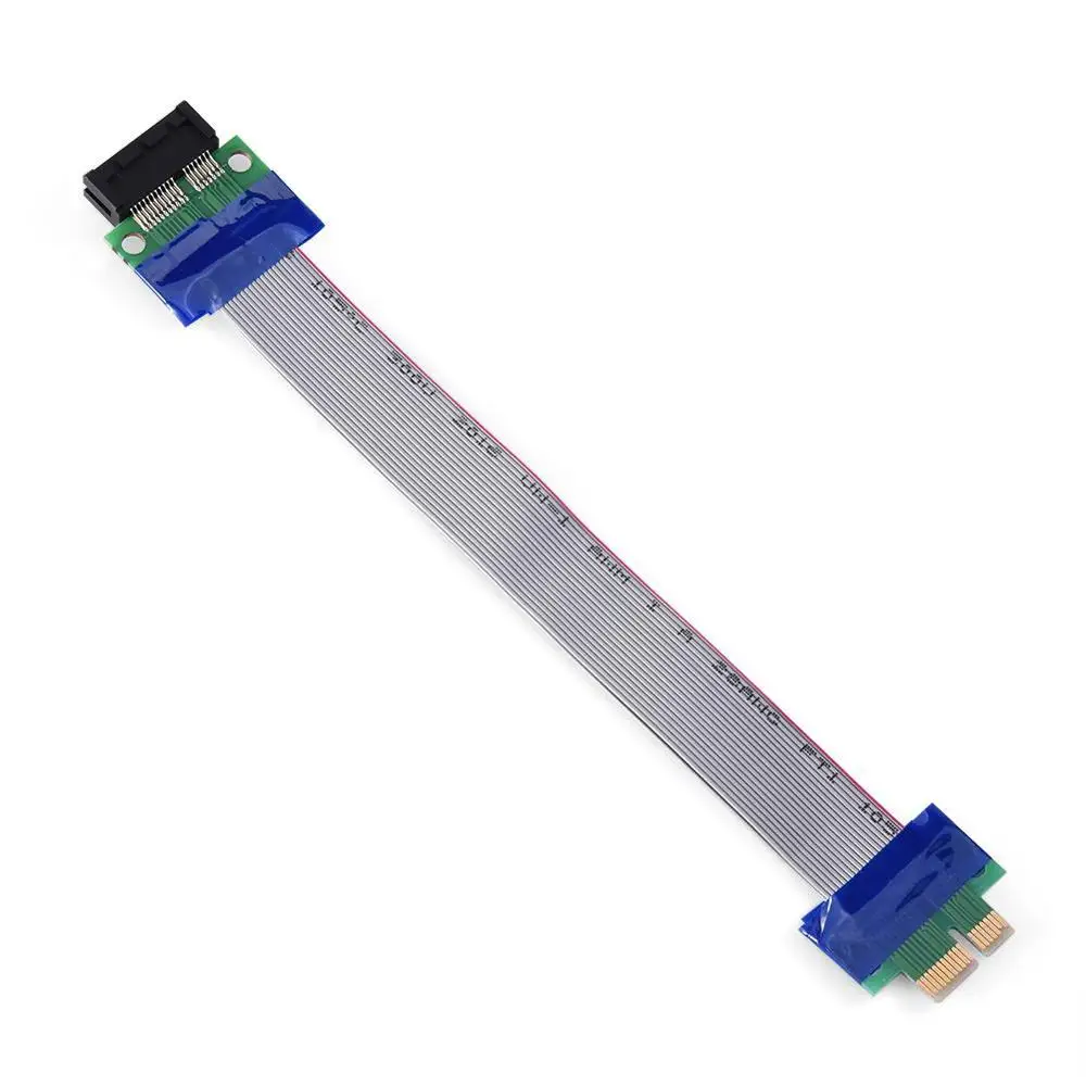 PCI-E Express 1x к 16x 4PIN Майнинг удлинитель адаптер для карт с USB 3,0 кабель pci express добавить на карту