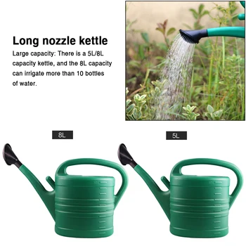 Large-Capacity Long Spout Watering Can (5L/8L) 1