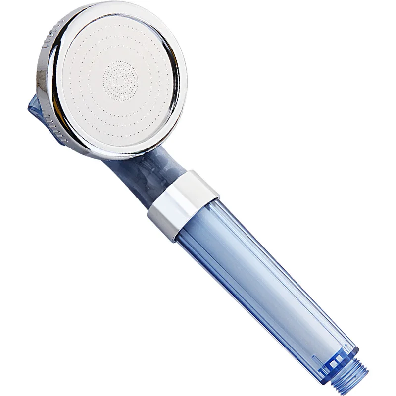 

Universal Interface Head Shower PP Cotton Pressurized Water-saving Removable and Washable Third Gear Water Showerhead