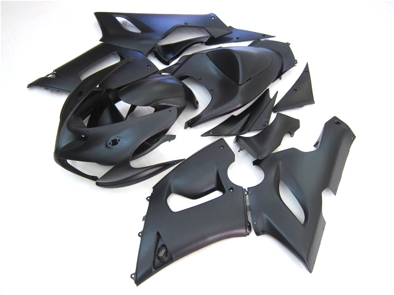 Высокое качество обтекатели для Kawasaki ZX6R Обтекатели 2005 2006 все черные ZX-6R 05 06 ниндзя 636 Обтекатели наборы SU3+ 7 подарки
