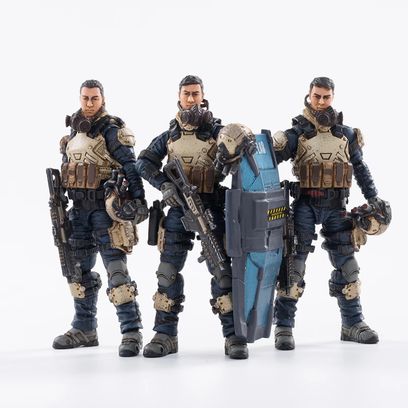 

(3PCS/Set) JOYTOY 1/18 action figures Starhawk 8th Army Indigo Fleet military soldier figure model toys collection toy