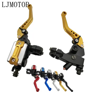 

Motorcycle Brake Clutch Master Cylinder Lever Cable Clutch Reservoir For Aprilia CAPANORD 1200 etv1000 750 sl1000 RST1000 Z800