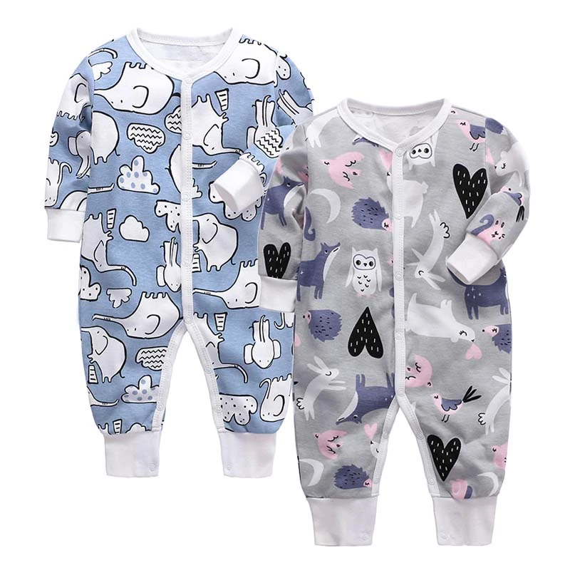 Baby Boys Girls Blanket Sleepers Newborn Babies Sleepwear Infant Long