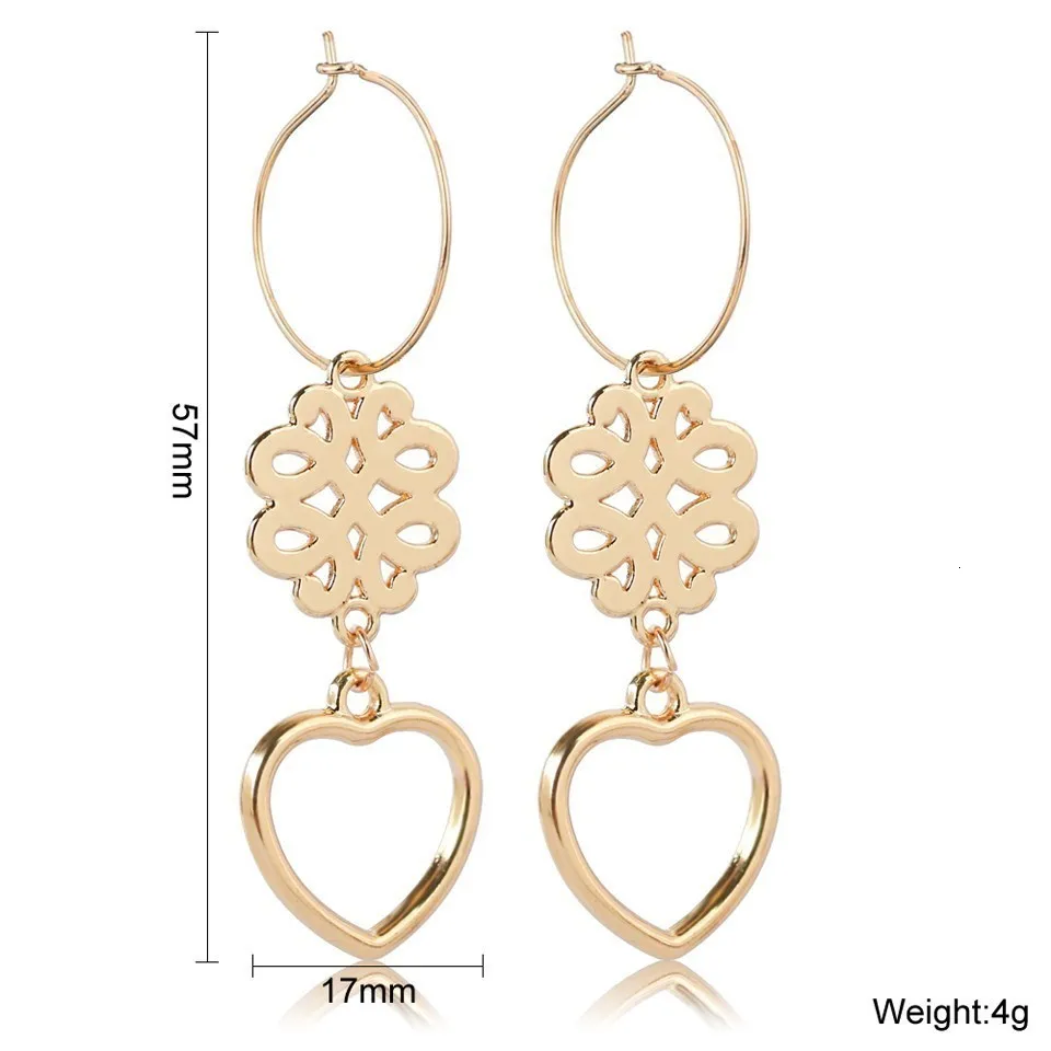 Women Trendy Design Korean Drop Earrings Fashion Gift For Lover Beach Earrings Female Women Handmade Wedding Jewelry