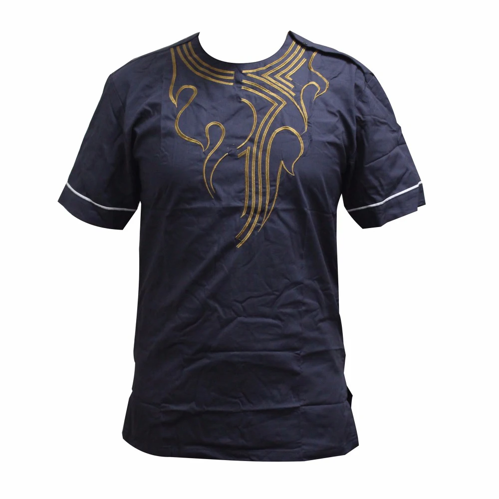 

Дашики ПАНСКАЯ африканская хиппи бохо Золотая вышитая рубашка традиционные нигерийские местные Анкары вечерние мусульманские футболки