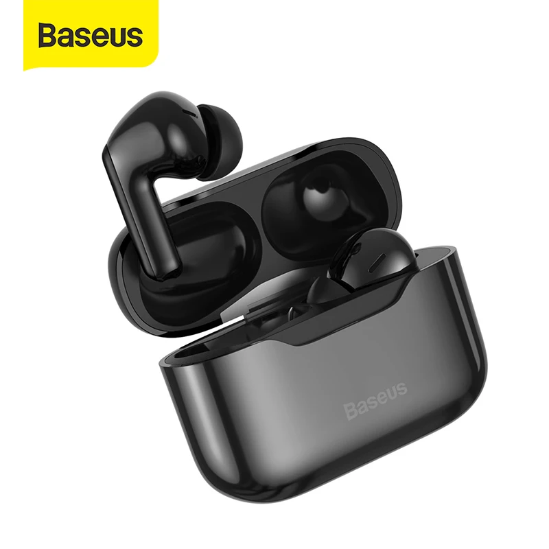 Baseus ANC TWS Earphone Bluetooth 5.1 Hi-Fi Earphone Noise Cancelling Earphone Sport Waterproof Earbuds Headset With Microphone