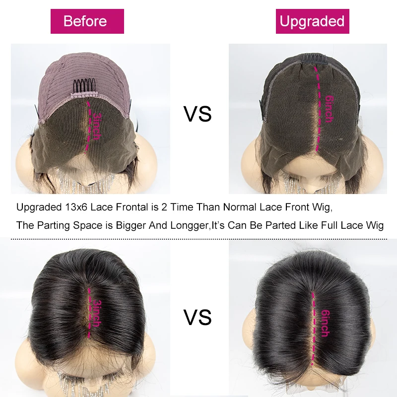 Cheap Apliques com cabelo humano