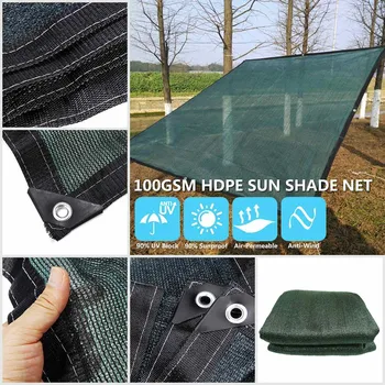 

Outdoor Sunblock Shade Cloth Greenhouse Barn Kennel Pool Pergola Swimming Pool Terrace Canopy Sail Beautiful Sun Shade Nets 73