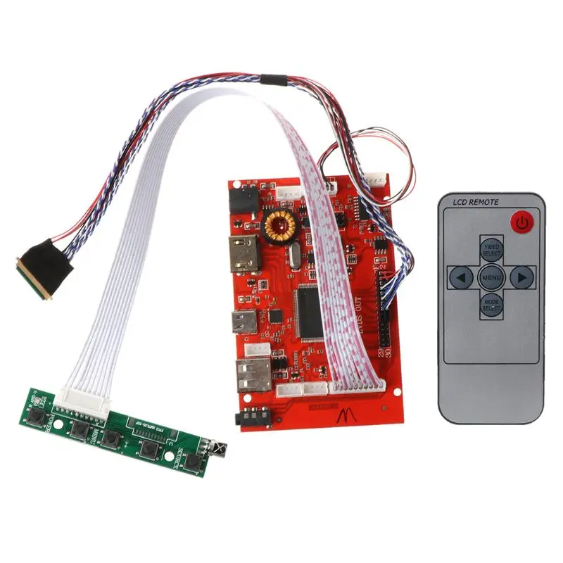 1 комплект тип-c+ HDMI+ USB+ Аудио ЖК-плата контроллера 10," 1366x768 Комплект модуля драйвера