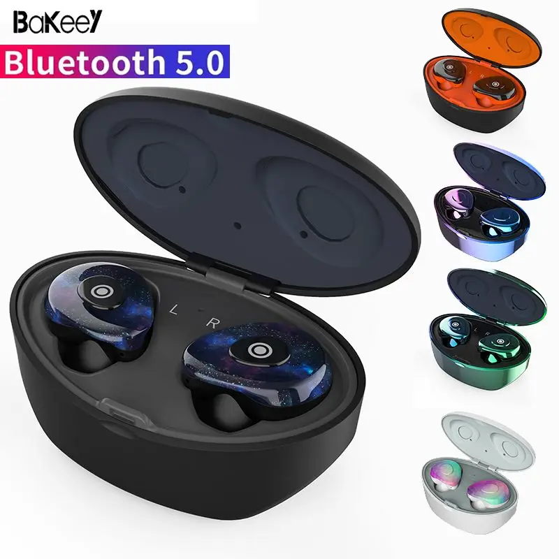 Bakeey TWS bluetooth наушники Графен HiFi стерео беспроводные наушники с микрофоном Авто сопряжение гарнитура для axpt для Xiaomi