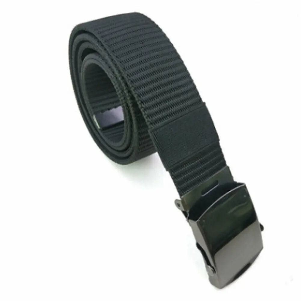 metal buckle Защитный ремень для путешествий, безопасная Противоугонная Скрытая сумка для денег, кошелек для денег, карман для талии, чехол для билета, защитная сумка, поясная сумка - Цвет: metal buckle