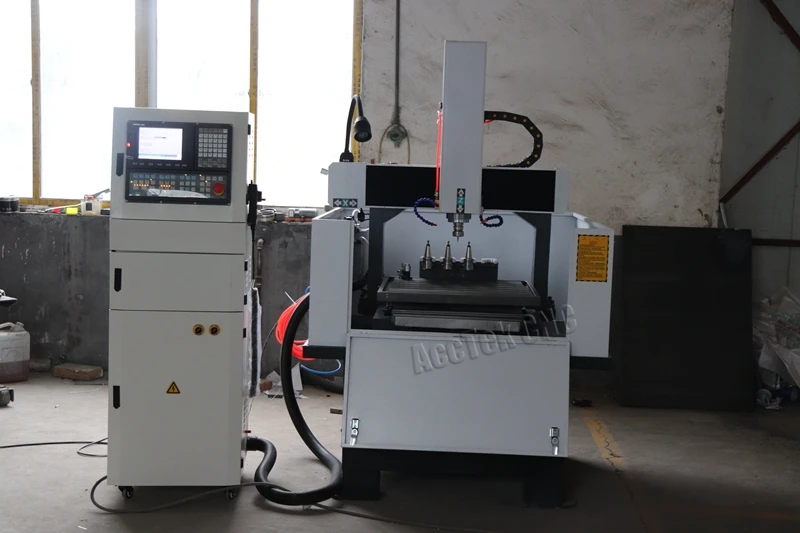 AccTek горячие продажи 6060 металла мини cnc машина хобби с лучшей ценой