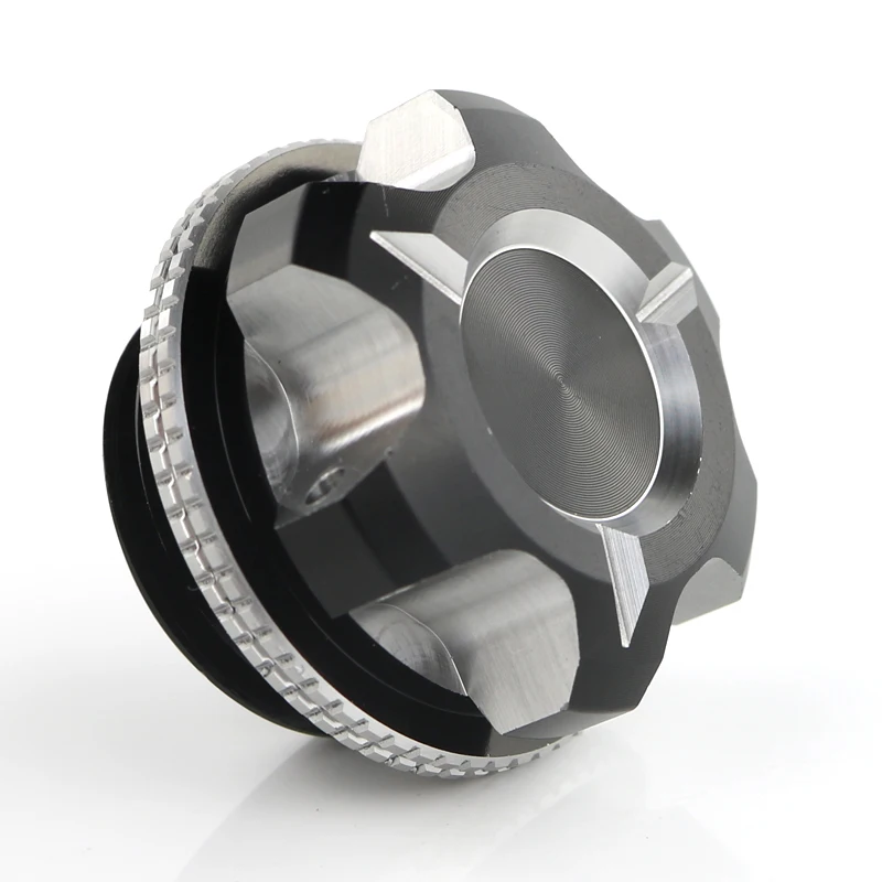 Titanium Крышка маслоналивной крышки для Yamaha YZF R6 R1 YZF-R3 YZF-R25 R125 YZF600R MT-01 FZ1 FZ6 FZ8 Fazer FZR400 FJR1300 V-Max - Цвет: Titanium