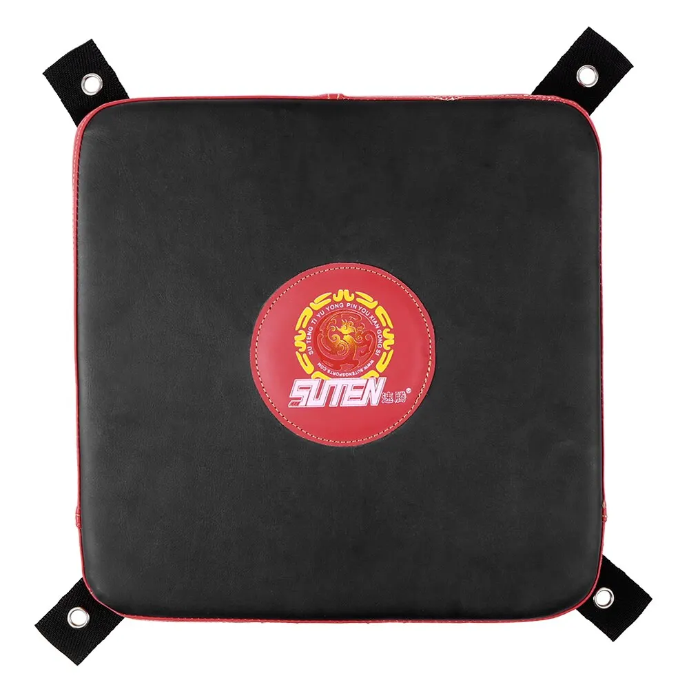 Square Foam Punching Wall Boxing Wall Striking Kick Bag Fighting Pad Solid Karate Training Board Punching Board - Цвет: Белый