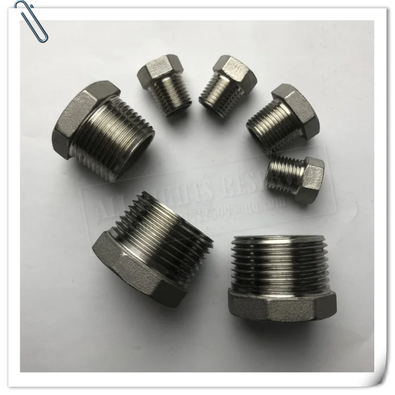 3/8 &quotПапа NPT на 1/4&quot Мама мама Редуктор/редуктор втулка трубы фитинг адаптер