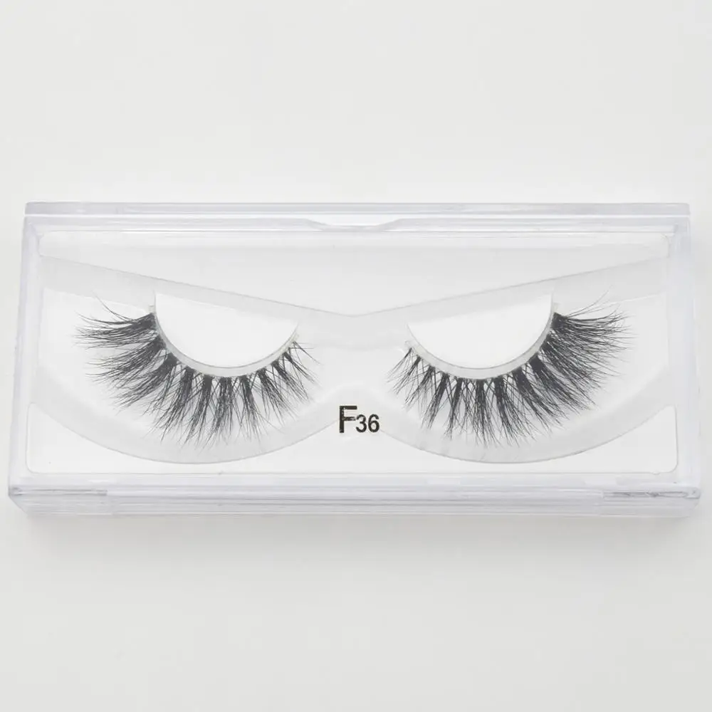 Visofree 3D норковые ресницы без жестокости средний объем прозрачная лента Накладные
