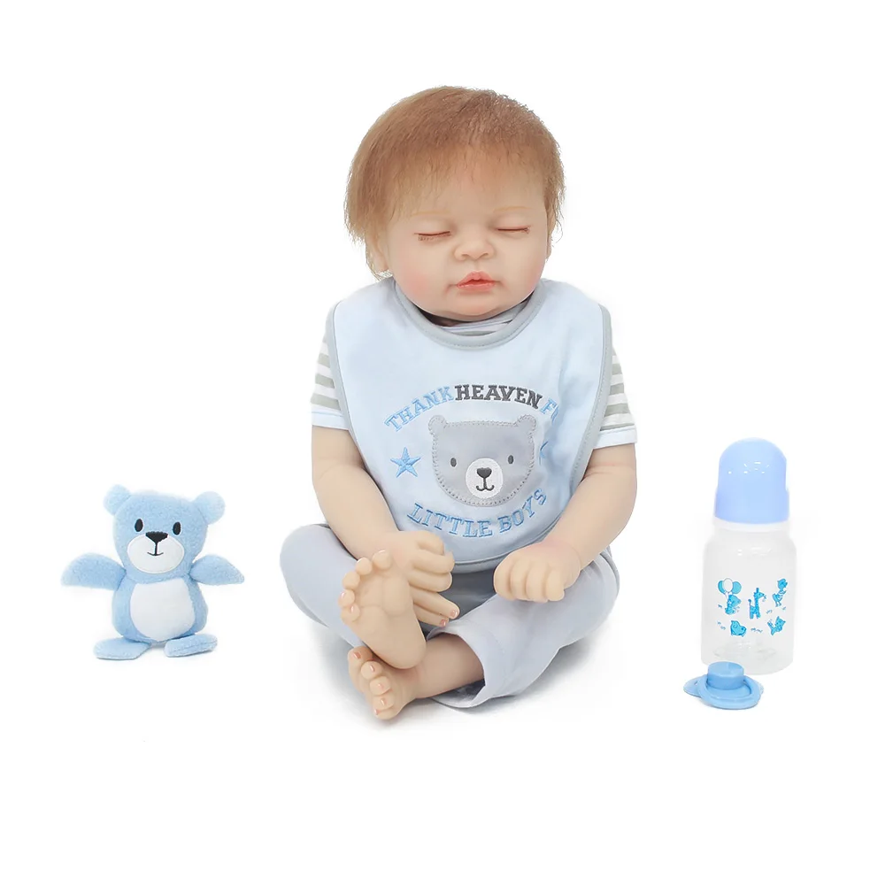 OtardDolls Bebe Reborn Dolls 22 дюймов Reborn Baby Doll мягкая виниловая силиконовая кукла для новорожденных bonecas Игрушки для малышей Подарки для детей