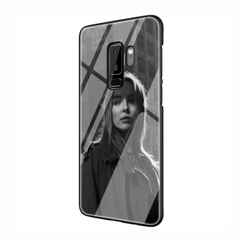 EWAU убийства ЕВА Стекло чехол для телефона для samsung Galaxy S7 8 9 10Plus Note8 9 A10 20 30 40 50 60 70