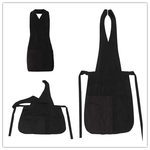 Парикмахерская Ткань для стрижки волос, Парикмахерская мантия, Парикмахерская накидка, водонепроницаемая черная тканевая обертка, Парикмахерская, для взрослых