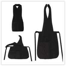 Парикмахерская Ткань для стрижки волос, Парикмахерская мантия, Парикмахерская накидка, водонепроницаемая черная тканевая обертка, Парикмахерская, для взрослых