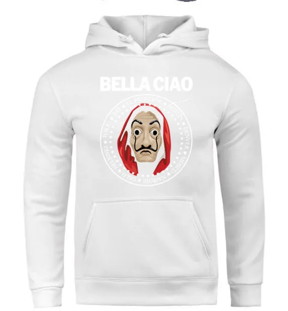 Bella Ciao La Casa De Funny Men Women Unisex Top Hoodie Sweatshirt 2134