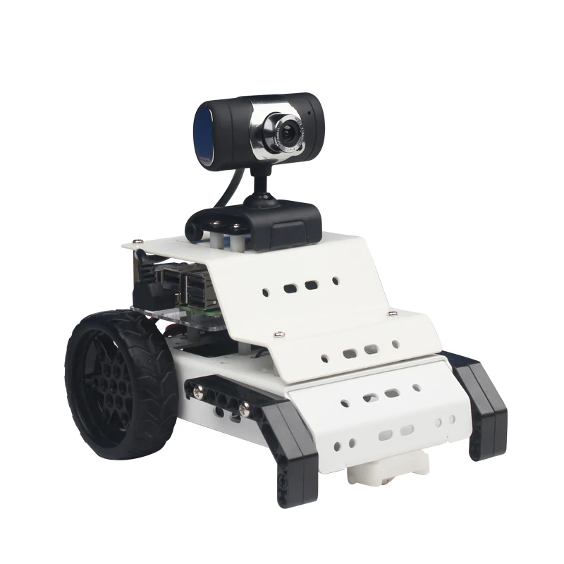 Hiwonder Lobot Raspberry Pi 4B/3B+ беспилотный автомобиль TurboPi визуальное отслеживание OpenCV/AI Программирование робот умный автомобиль