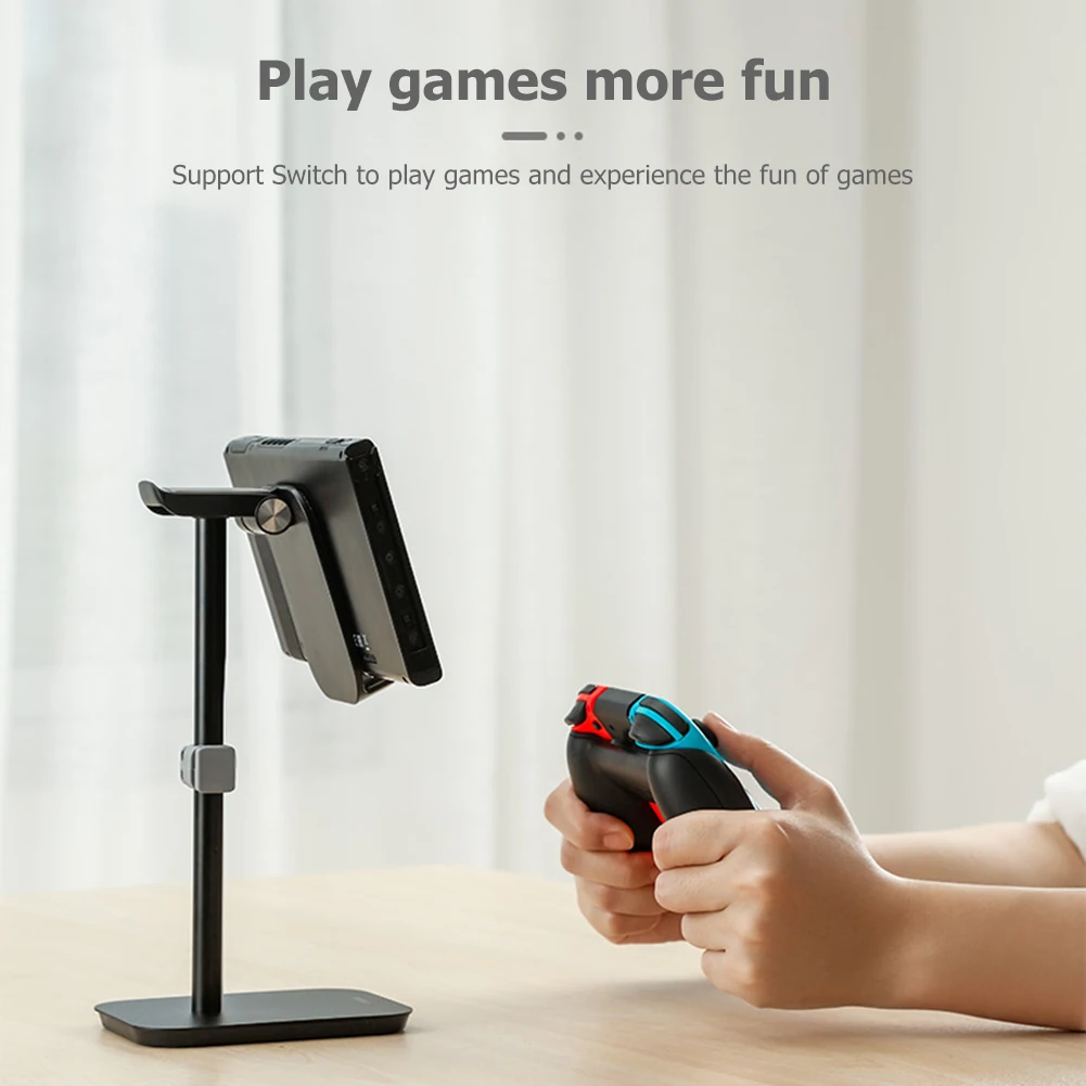 Handy Tablet Holder Multipurpose Cell Phone Tablet Support Mount Adjustable Desk Headphone Bracket Holder Stand
