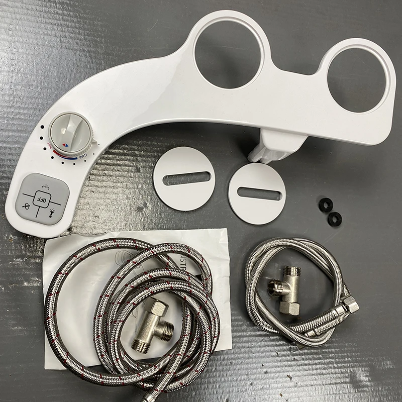 Accessorio Bidet Per WC - Spruzzatore Di Acqua Fredda Autolubificante Ultra Sottile Per Bidet Su - Foto 6