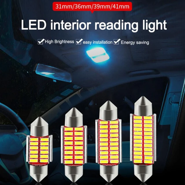 Luz LED de Techo para Carro - 39mm