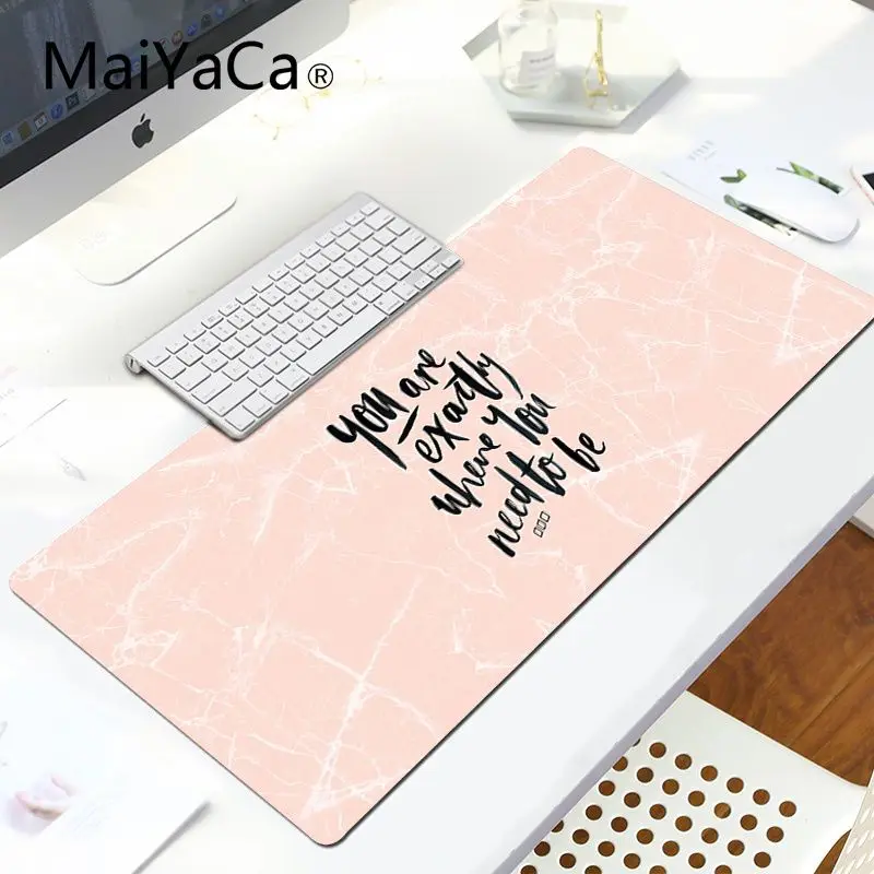 MaiYaCa игровой коврик для мыши работает как босс текст ноутбук игровой мыши коврик для мыши Удобная мышка коврик игровая защелка для мыши - Цвет: LockEdge 30x80cm